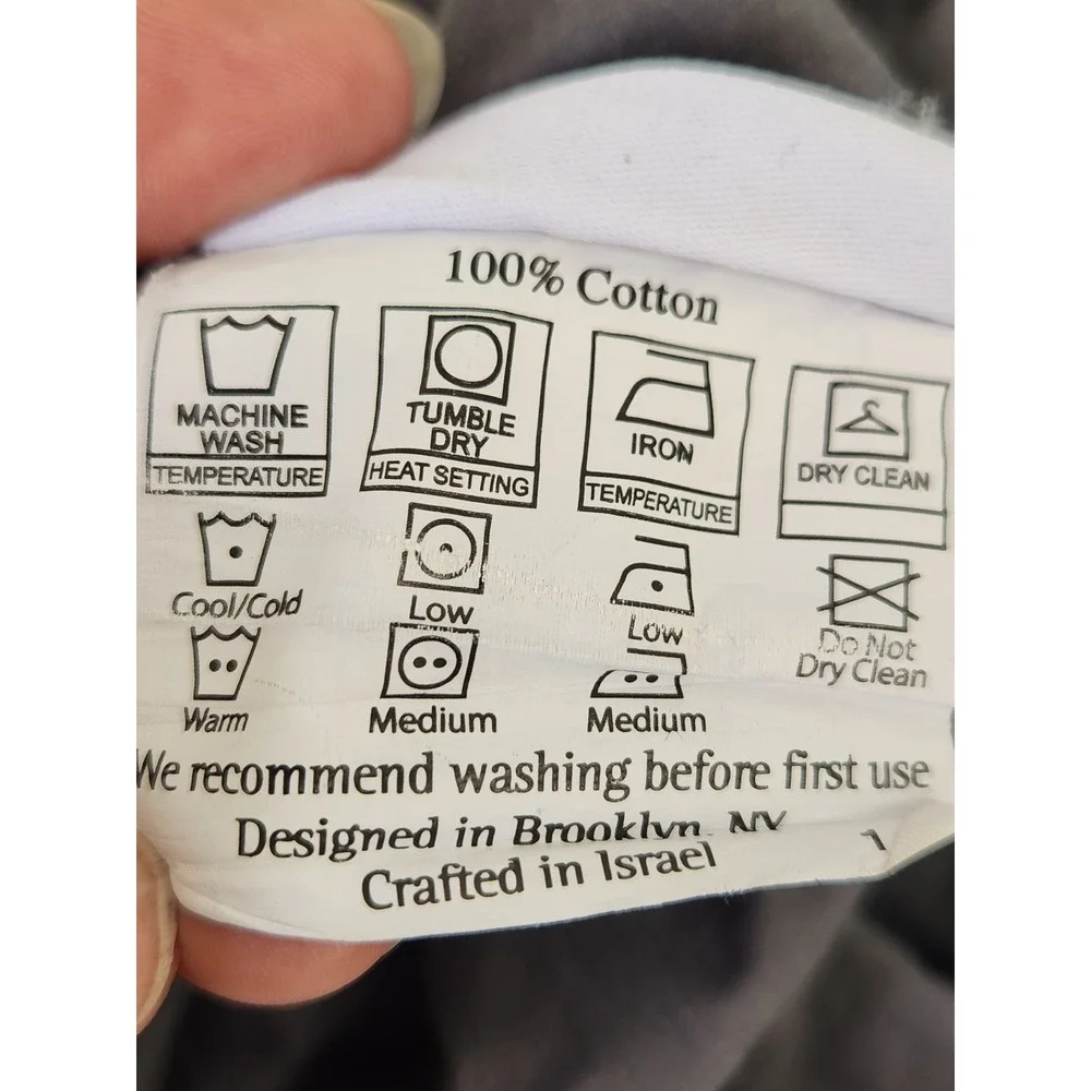 Brooklinen Duvet Cover Queen Gray 100% Cotton Button Closure Minimalist Luxury
